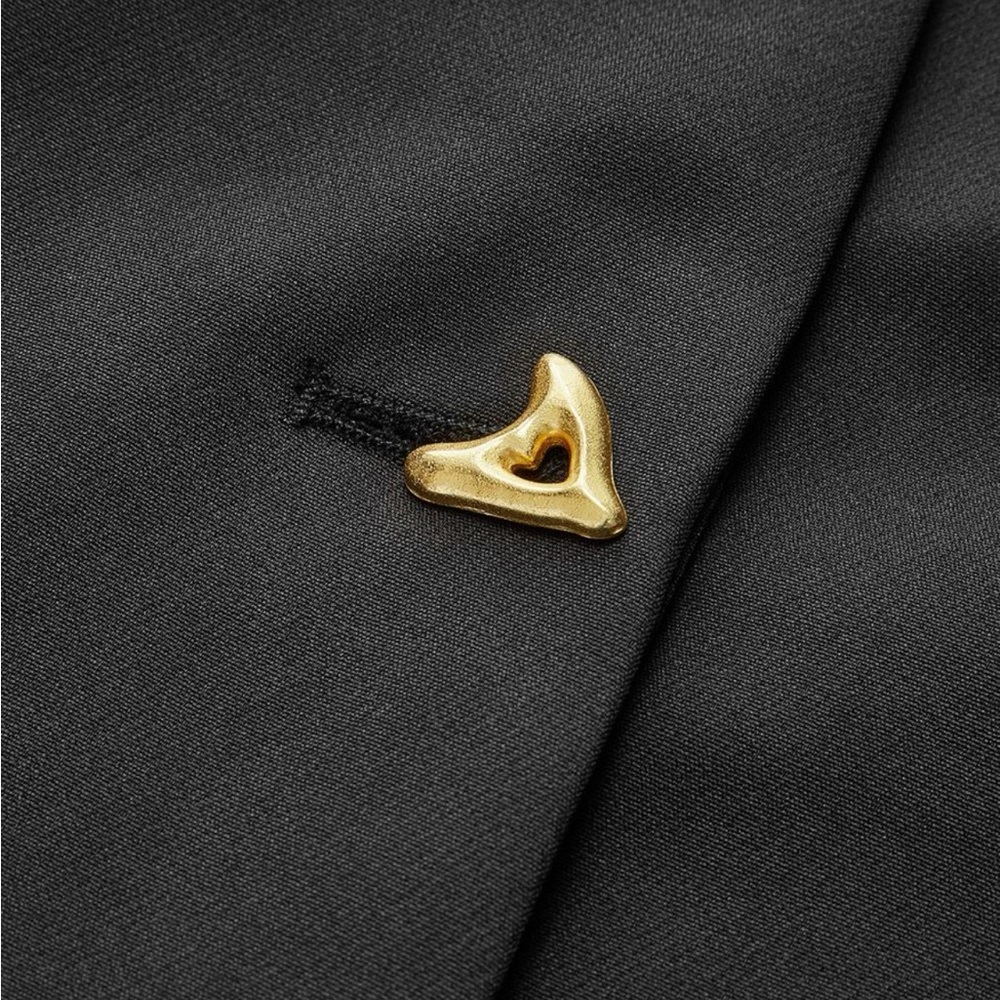 Commense Black Structured Shell Top - Picture 2 of 5